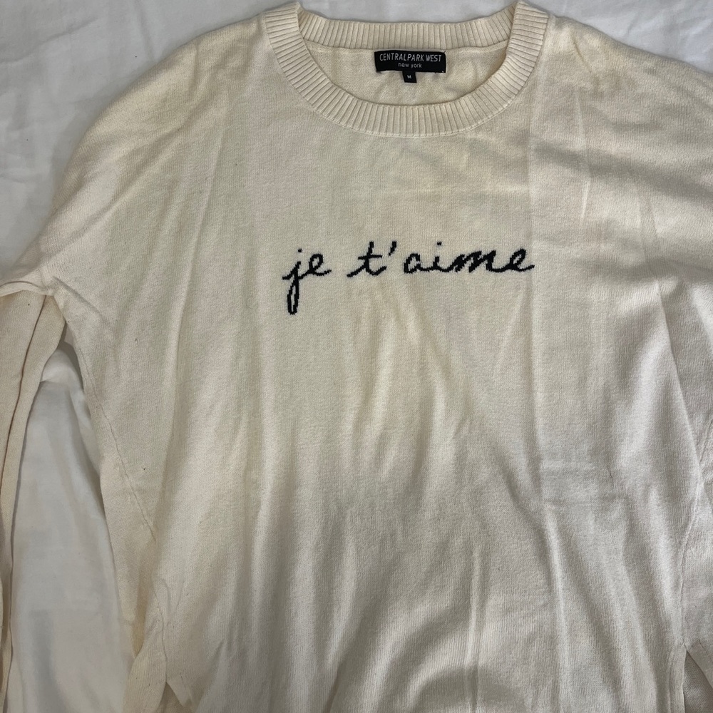 Central Park West sweater. Great condition.